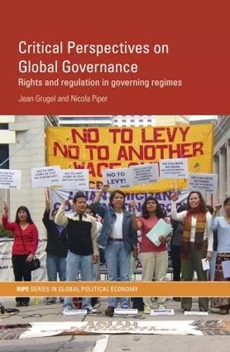 Critical Perspectives on Global Governance cover