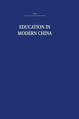 Education in Modern China cover