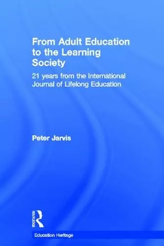 From Adult Education to the Learning Society cover