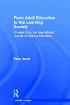 From Adult Education to the Learning Society cover