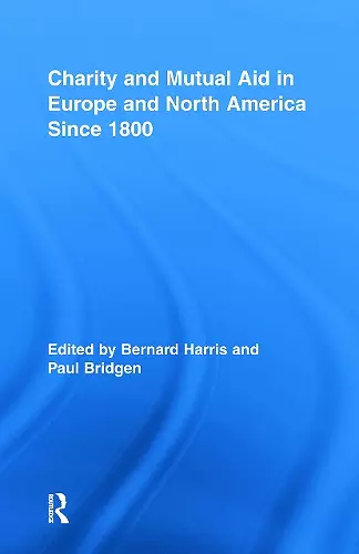 Charity and Mutual Aid in Europe and North America since 1800 cover