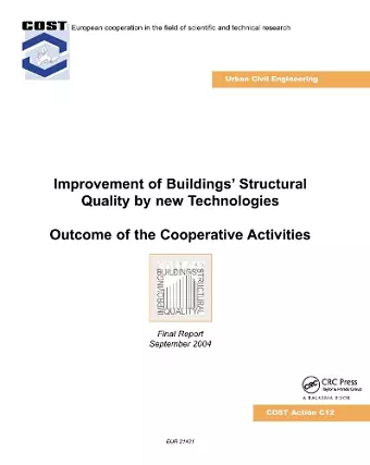 Improvement of Buildings' Structural Quality by New Technologies cover