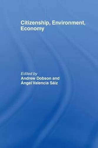Citizenship, Environment, Economy cover