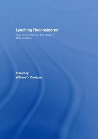 Lynching Reconsidered cover