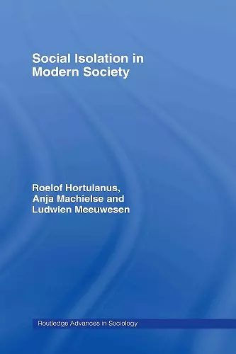Social Isolation in Modern Society cover