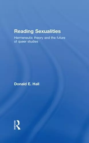 Reading Sexualities cover