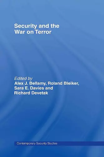 Security and the War on Terror cover