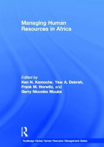 Managing Human Resources in Africa cover