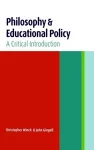Philosophy and Educational Policy cover
