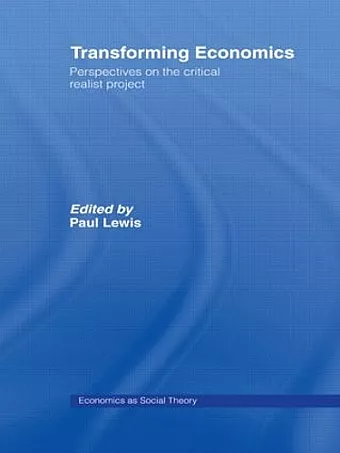 Transforming Economics cover