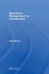 Operations Management for Construction cover