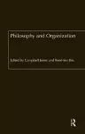 Philosophy and Organization cover