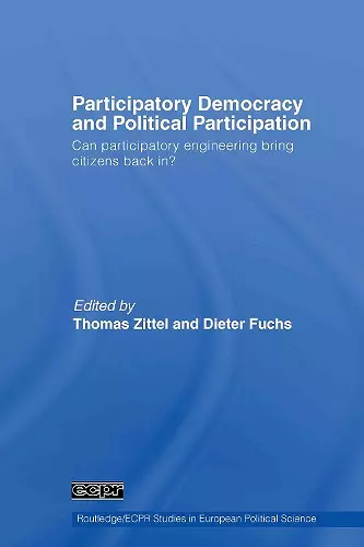 Participatory Democracy and Political Participation cover