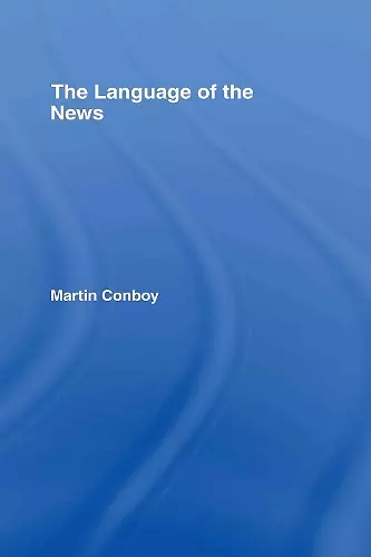 The Language of the News cover