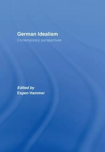 German Idealism cover