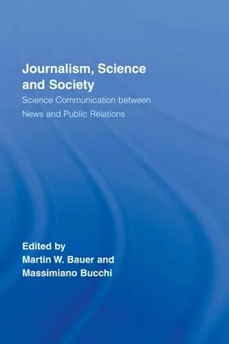 Journalism, Science and Society cover