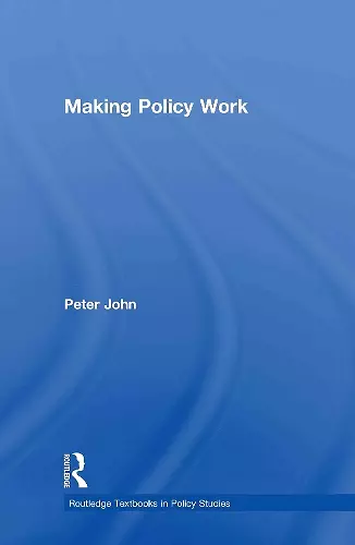 Making Policy Work cover