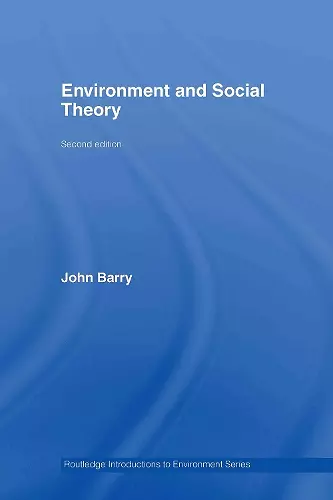 Environment and Social Theory cover