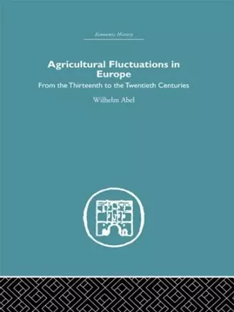 Agricultural Fluctuations in Europe cover