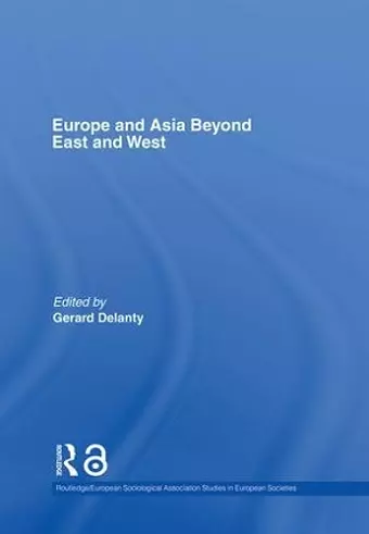 Europe and Asia beyond East and West cover