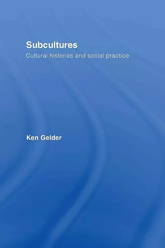 Subcultures cover