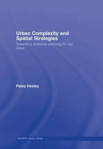 Urban Complexity and Spatial Strategies cover