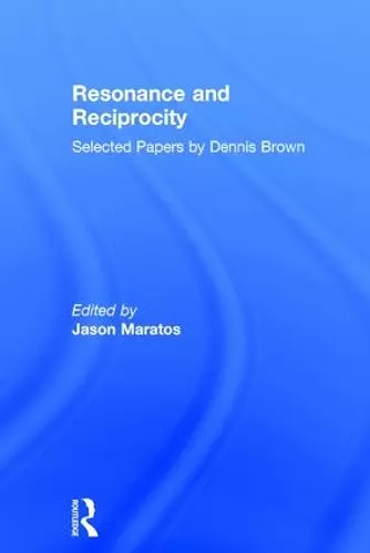 Resonance and Reciprocity cover