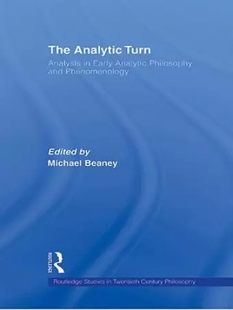 The Analytic Turn cover