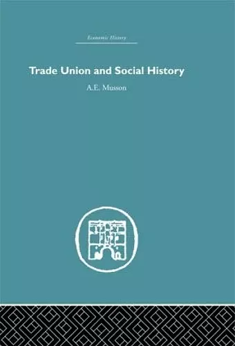 Trade Union and Social History cover