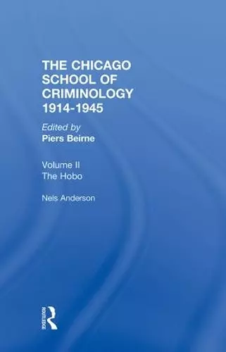 CHICAGO SCHOOL CRIMINOLOGY Volume 2 cover