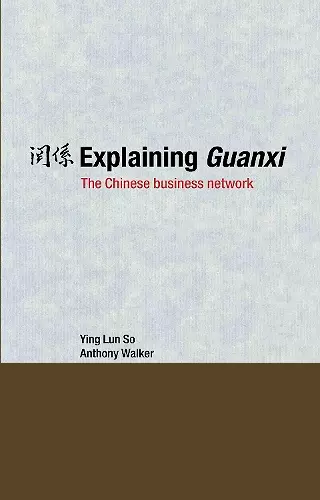 Explaining Guanxi cover