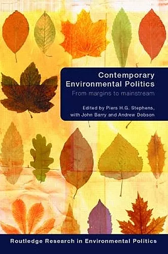 Contemporary Environmental Politics cover