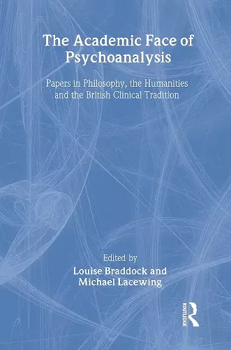 The Academic Face of Psychoanalysis cover