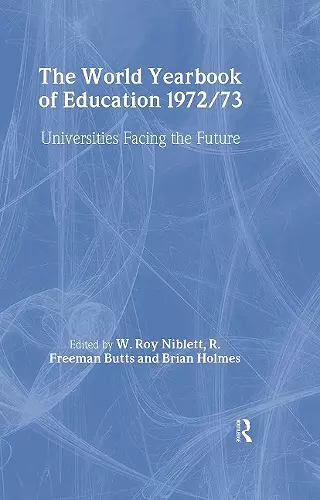 World Yearbook of Education 1972/3 cover