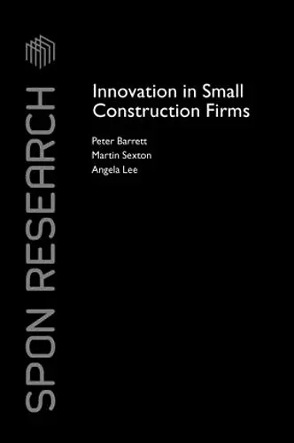 Innovation in Small Construction Firms cover