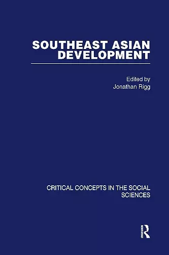 Southeast Asian Development cover