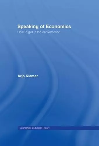 Speaking of Economics cover