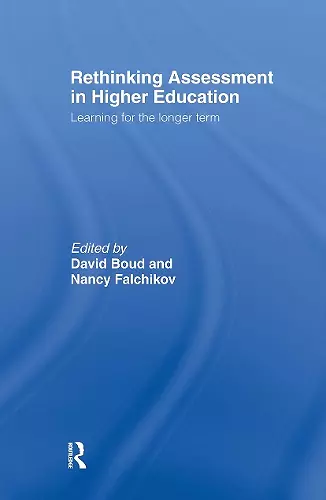 Rethinking Assessment in Higher Education cover