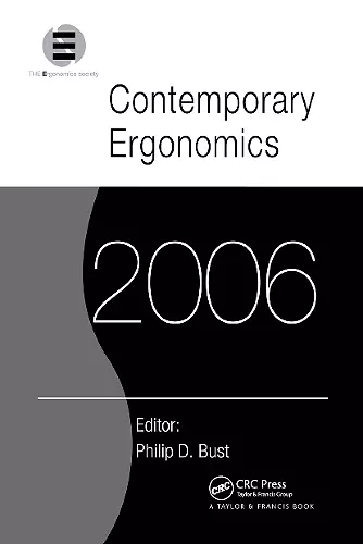 Contemporary Ergonomics 2006 cover