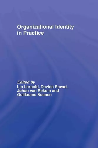 Organizational Identity in Practice cover