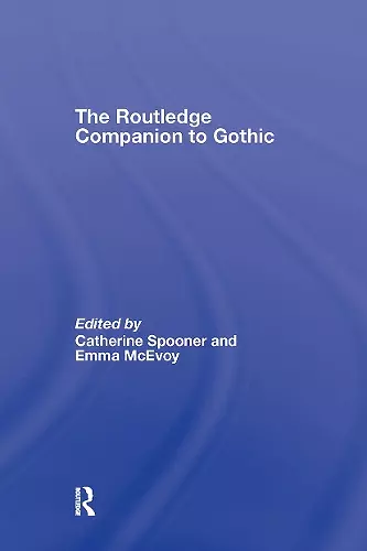 The Routledge Companion to Gothic cover