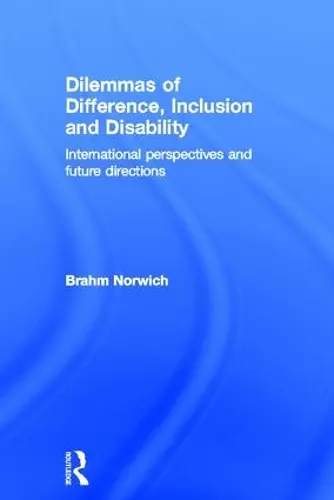 Dilemmas of Difference, Inclusion and Disability cover