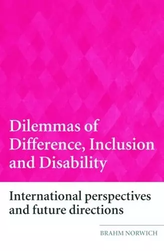 Dilemmas of Difference, Inclusion and Disability cover