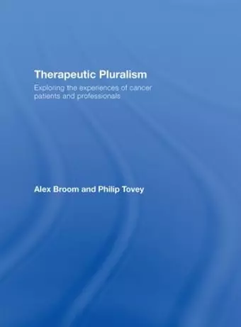 Therapeutic Pluralism cover