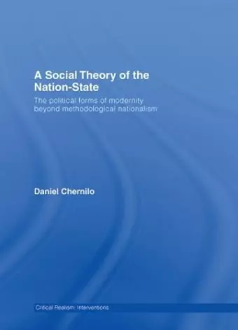 A Social Theory of the Nation-State cover