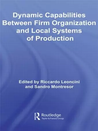 Dynamic Capabilities Between Firm Organisation and Local Systems of Production cover