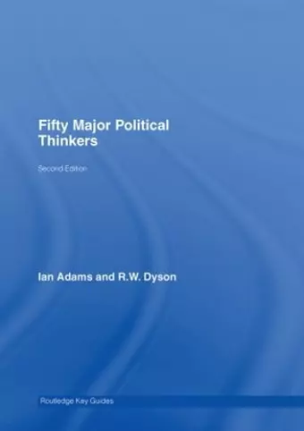 Fifty Major Political Thinkers cover