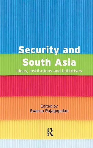 Security and South Asia cover