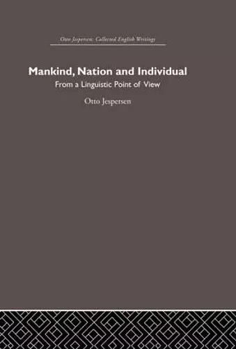 Mankind, Nation and Individual cover