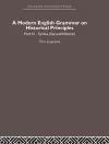 A Modern English Grammar on Historical Principles cover